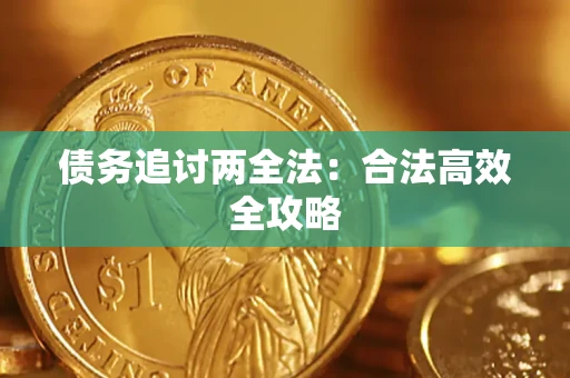 武汉债务追讨两全法：合法高效全攻略