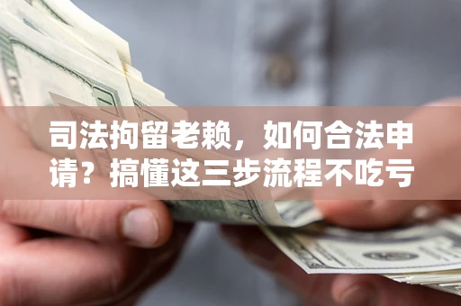 武汉司法拘留老赖，如何合法申请？搞懂这三步流程不吃亏！