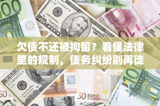 武汉欠债不还被拘留？看懂法律里的规制，债务纠纷别再徒劳奔波