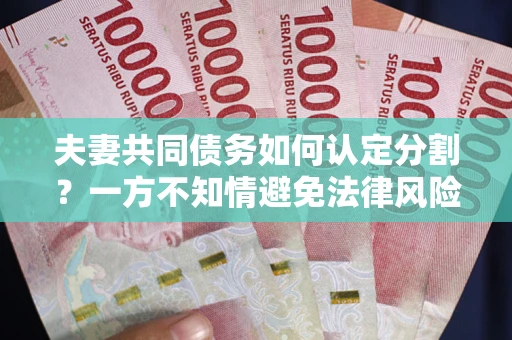 武汉夫妻共同债务如何认定分割？一方不知情避免法律风险必看！
